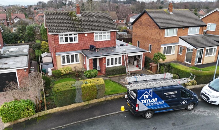 New flat roof Wakefield