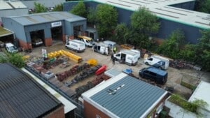 Work Yard, Storage,  Materials and tools 