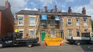 New Roof Under Construction in Horbury